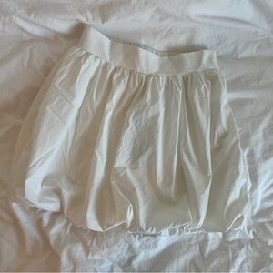 Balloon White Skirt (one time worn for 3 hours)